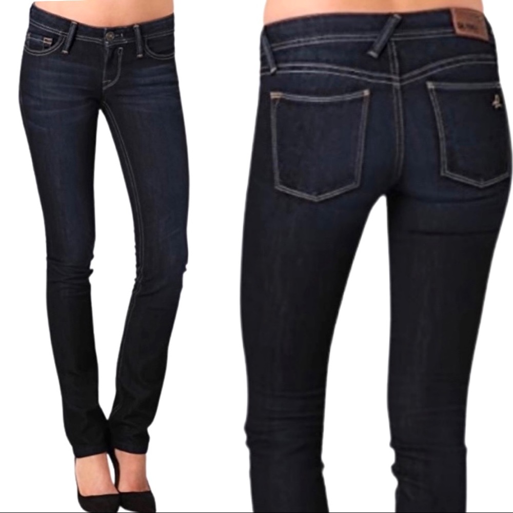 DL1961 Premium Kate Slim Straight Mid Rise Jeans